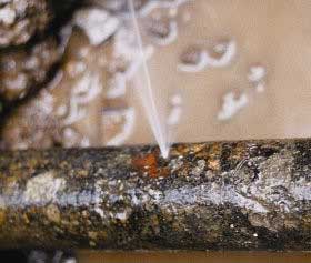 Pinhole Pipe Leak Pinhole Pipe Leak in Tulsa